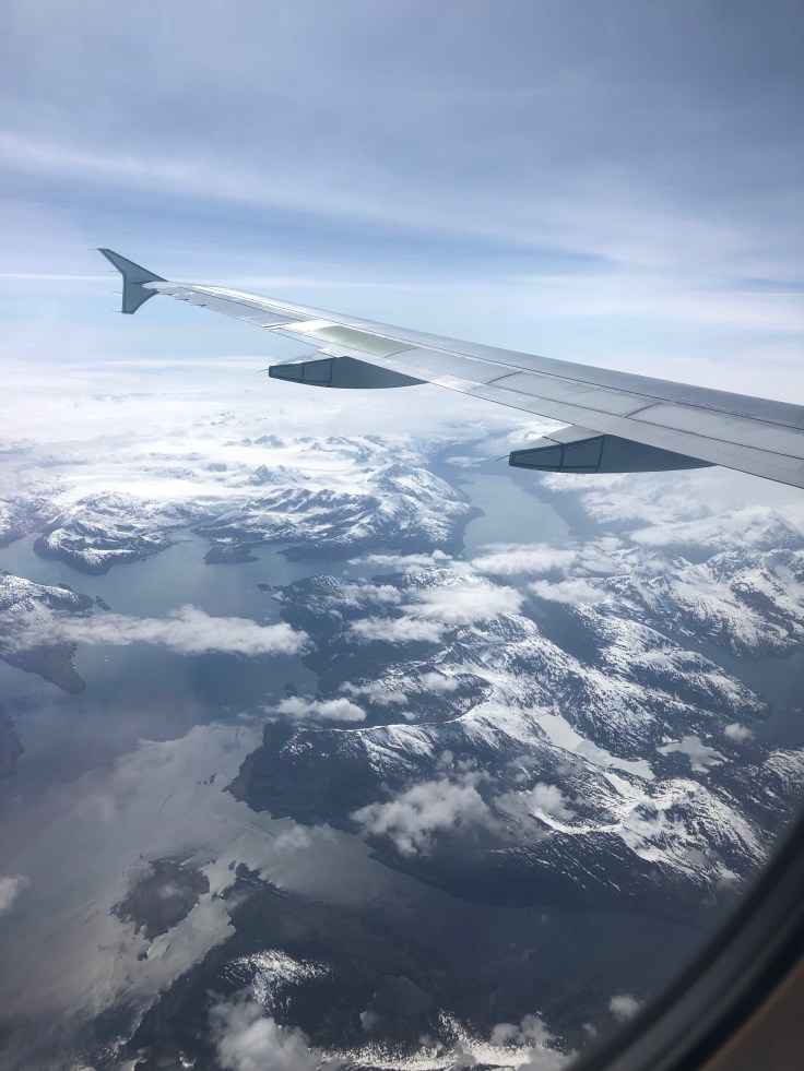 Flying Above Mountains