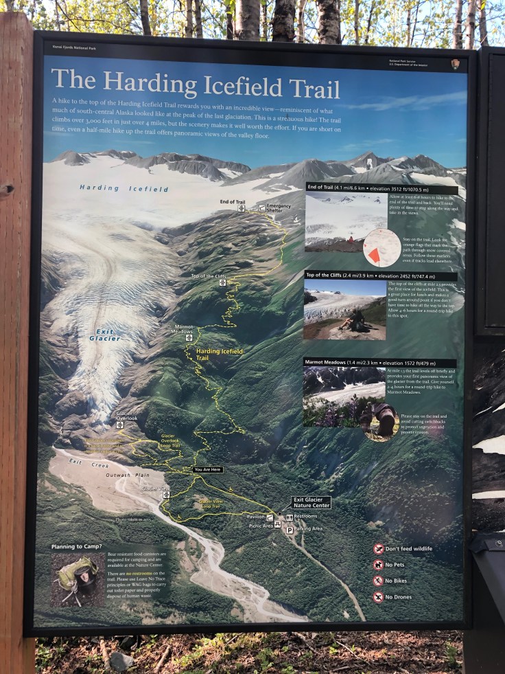 Kenai Fjords National Park Map